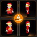 Light Kit For Up-Scaled Santa Minifigure