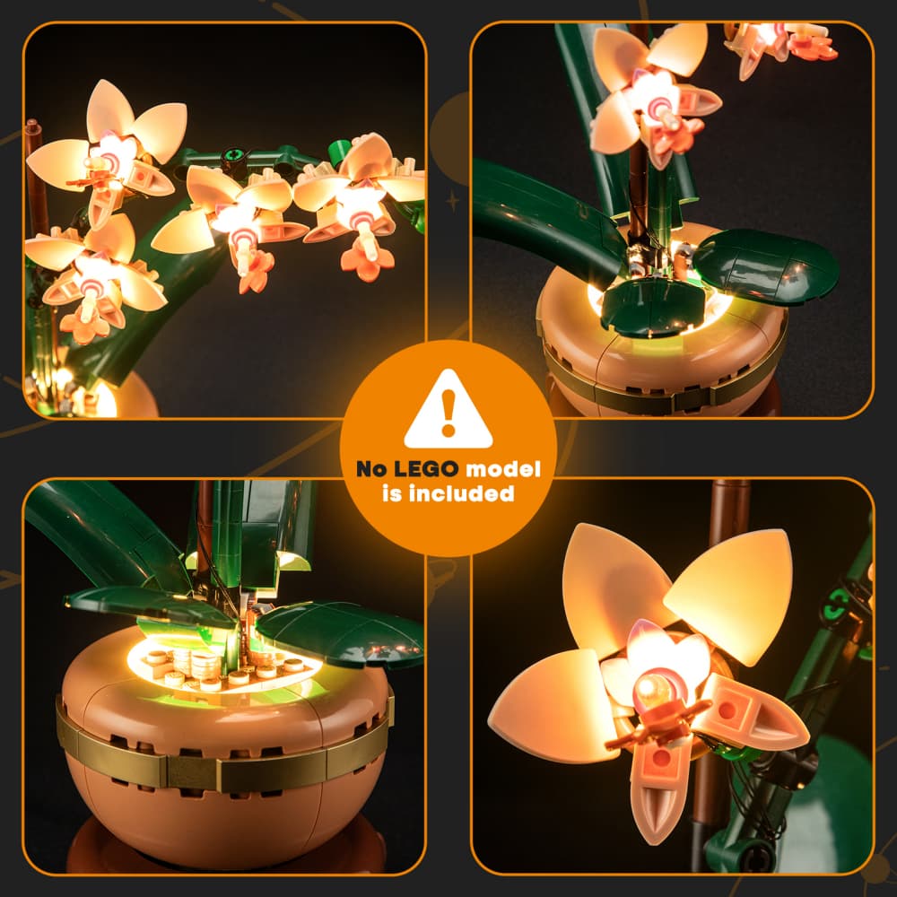 Beleuchtungsset für Mini Orchid 10343 -Lightailing