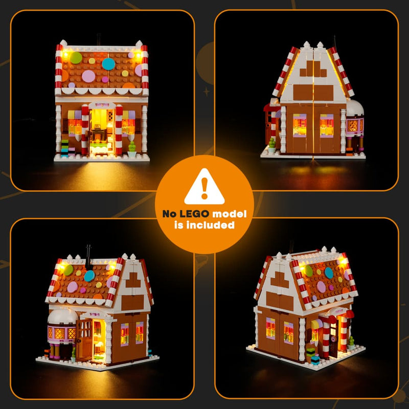 Light Kit For Festive Gingerbread House
