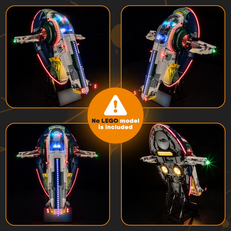 Light Kit For Jango Fett's Firespray-Class Starship