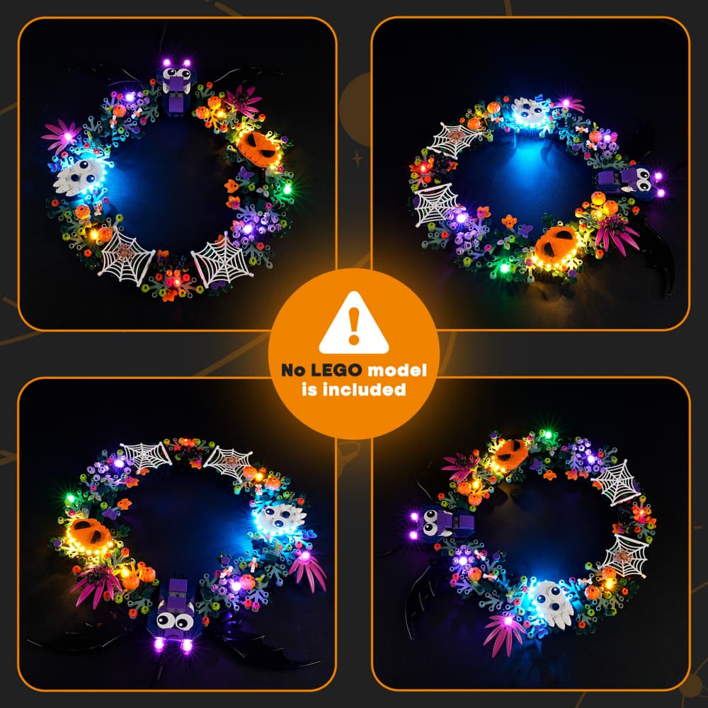Light Kit for Halloween Wreath  40825 - Lightailing