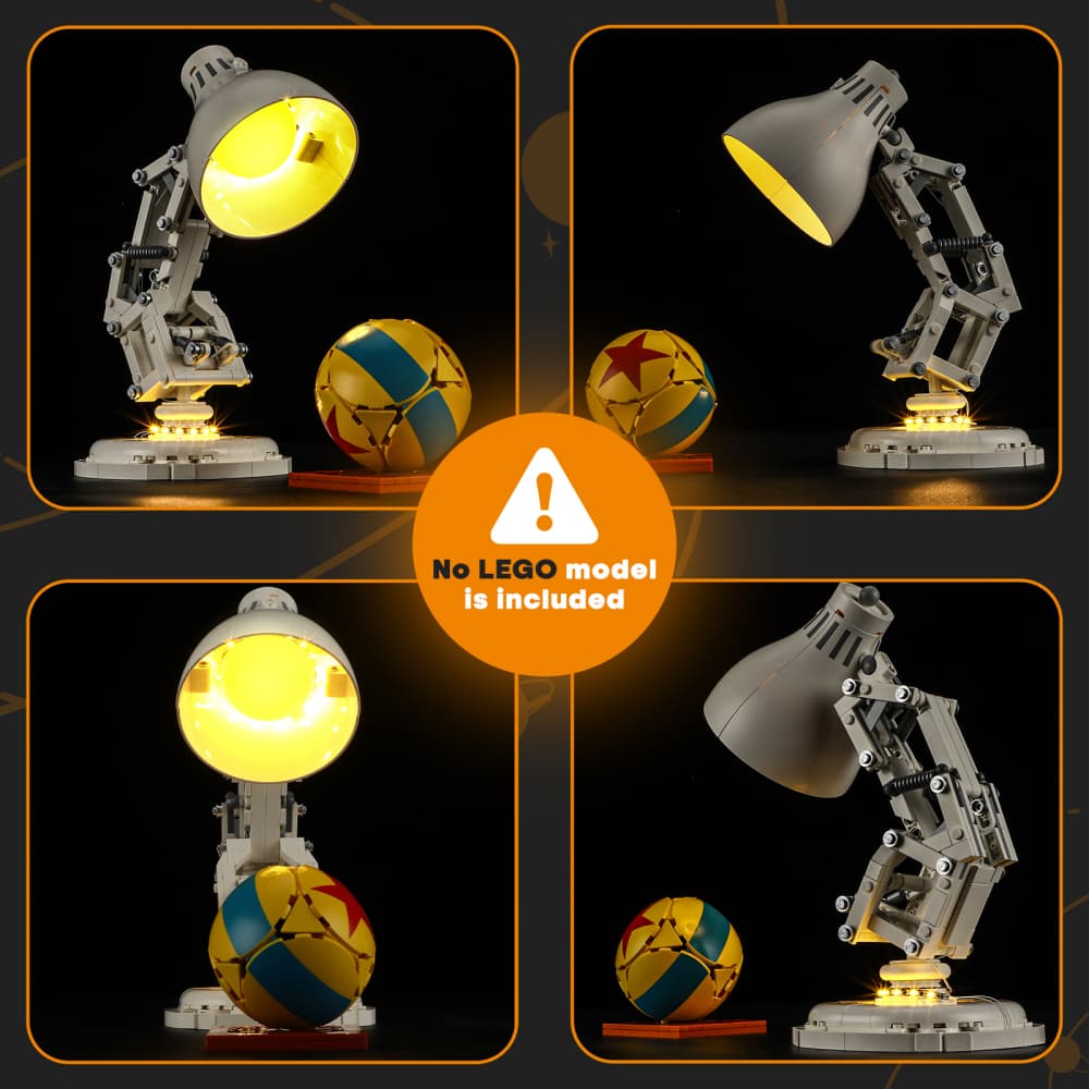 Light kit for Disney Pixar Luxo Jr. 21357-Lightailing(Remote Version)