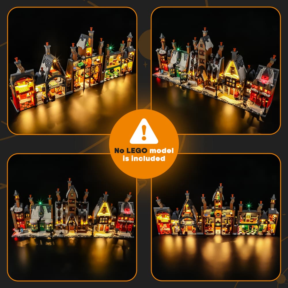 Light Kit for Hogsmead Village – Collectors' Edition 76457 -Lightailing