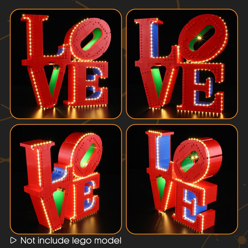Lightailing Remote Light Kit For LEGO LOVE 31214-3