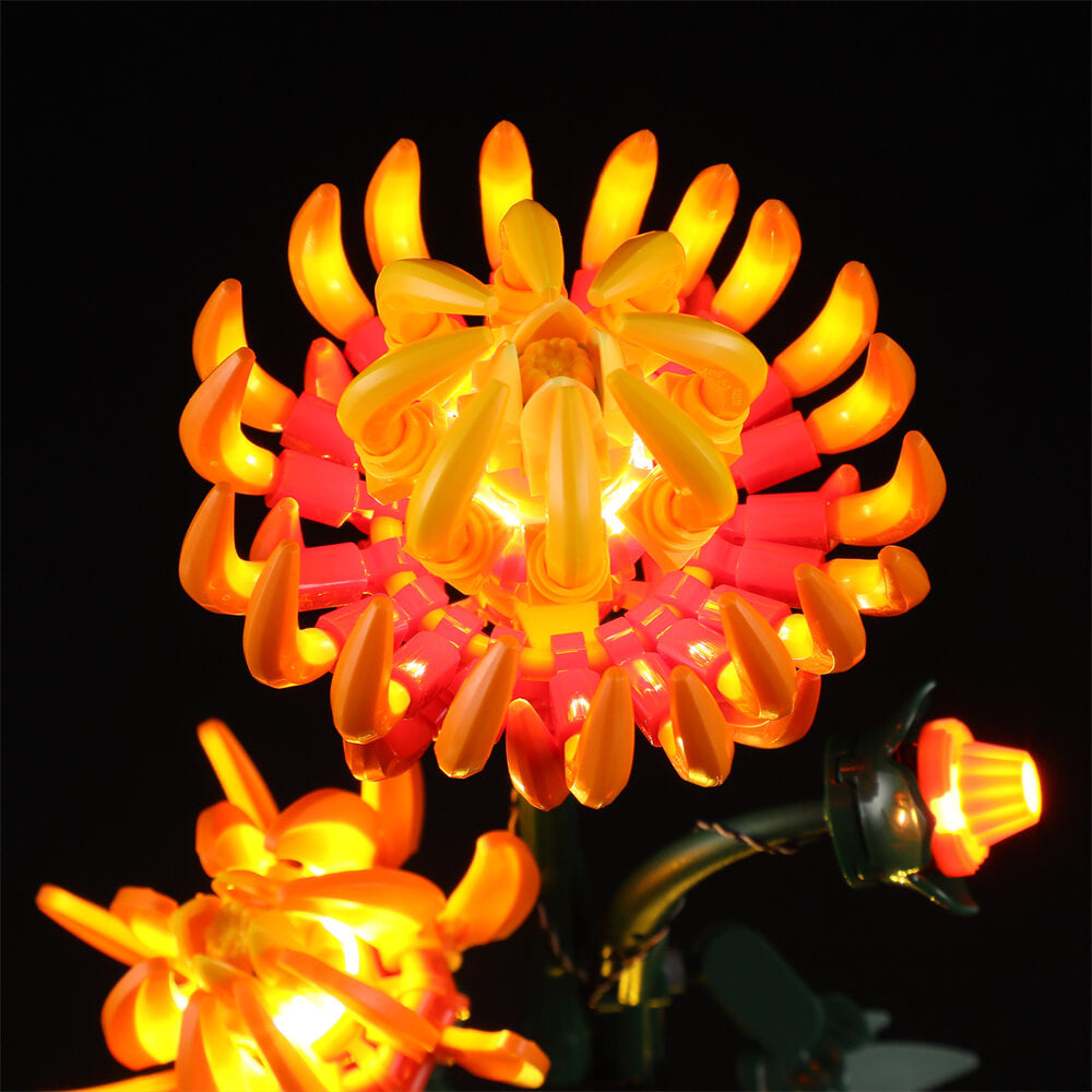 Beleuchtungsset für Chrysantheme 10368-Briksmax