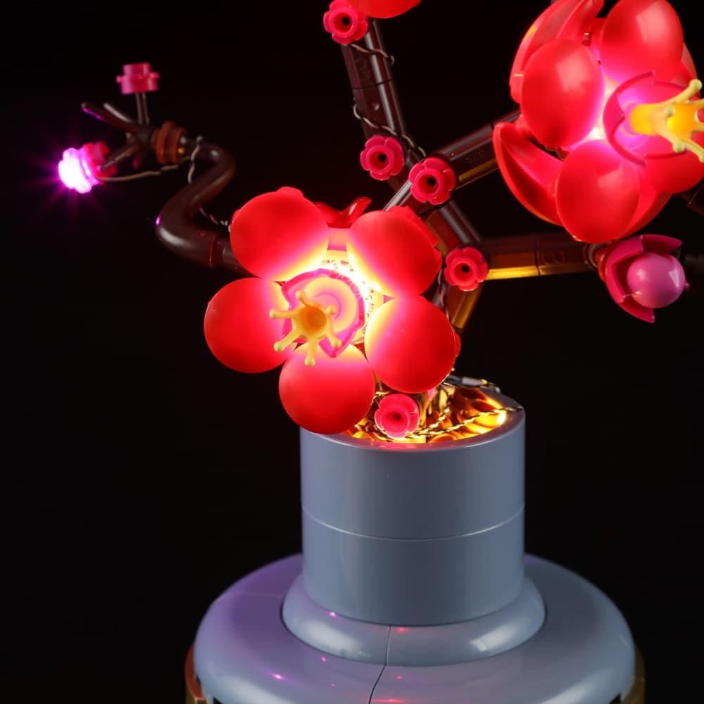 Briksmax Light Kit For LEGO Plum Blossom #10369 - 4