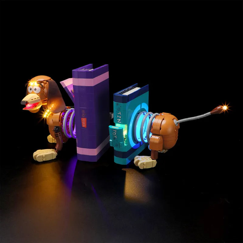Beleuchtungsset für Toy Story Slinky Dog Buchstützen 43301 -Lightailing