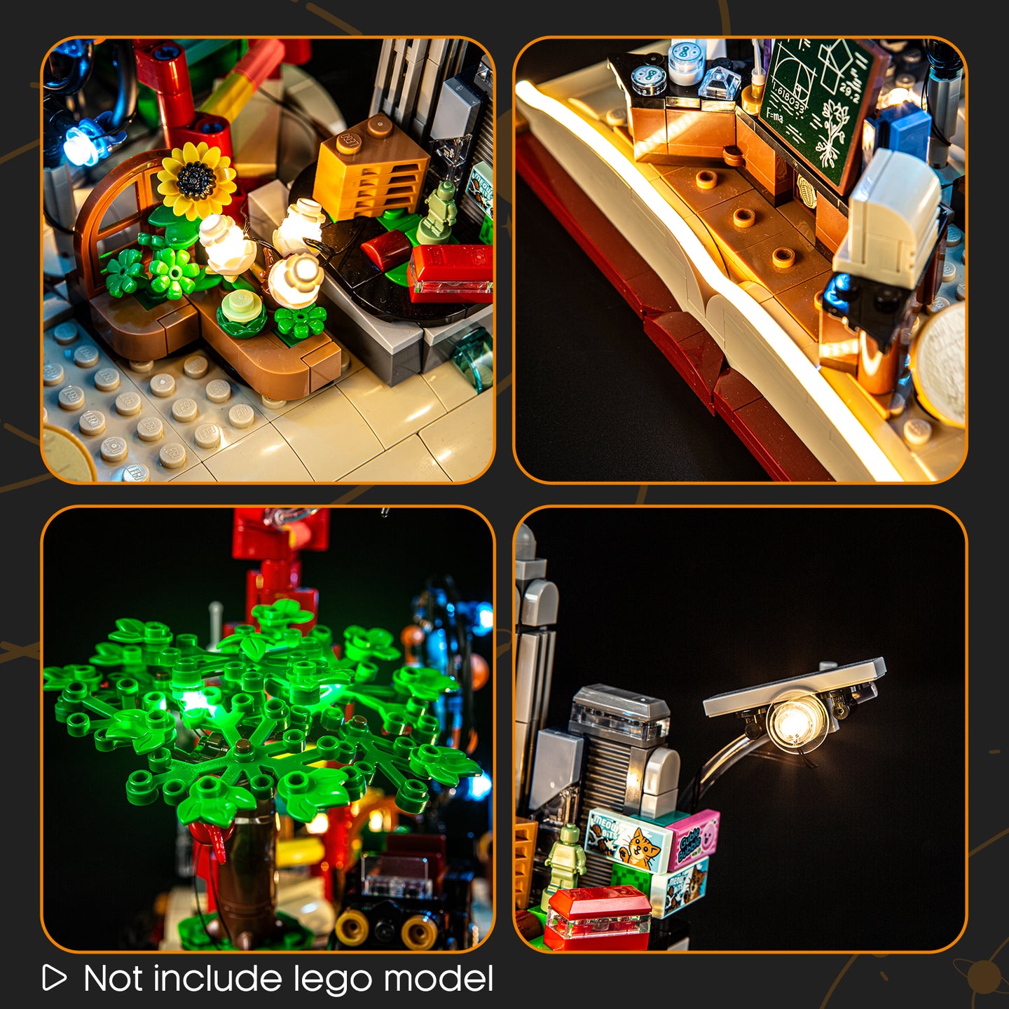Lightailing Light Kit For LEGO The Evolution of STEM #21355-11