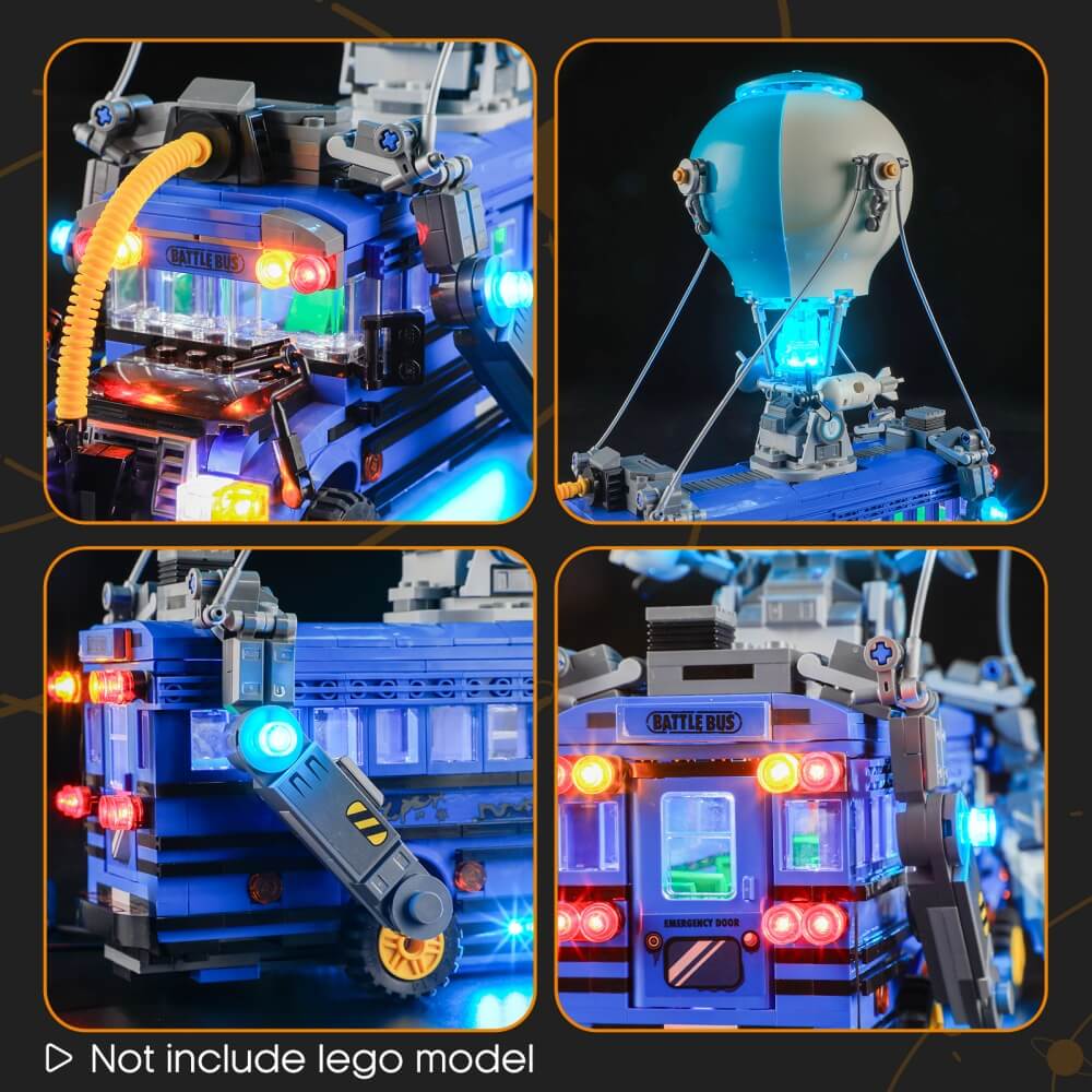 Lightailing Light Kit For LEGO Battle Bus #77073-12