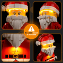 Light Kit For Up-Scaled Santa Minifigure