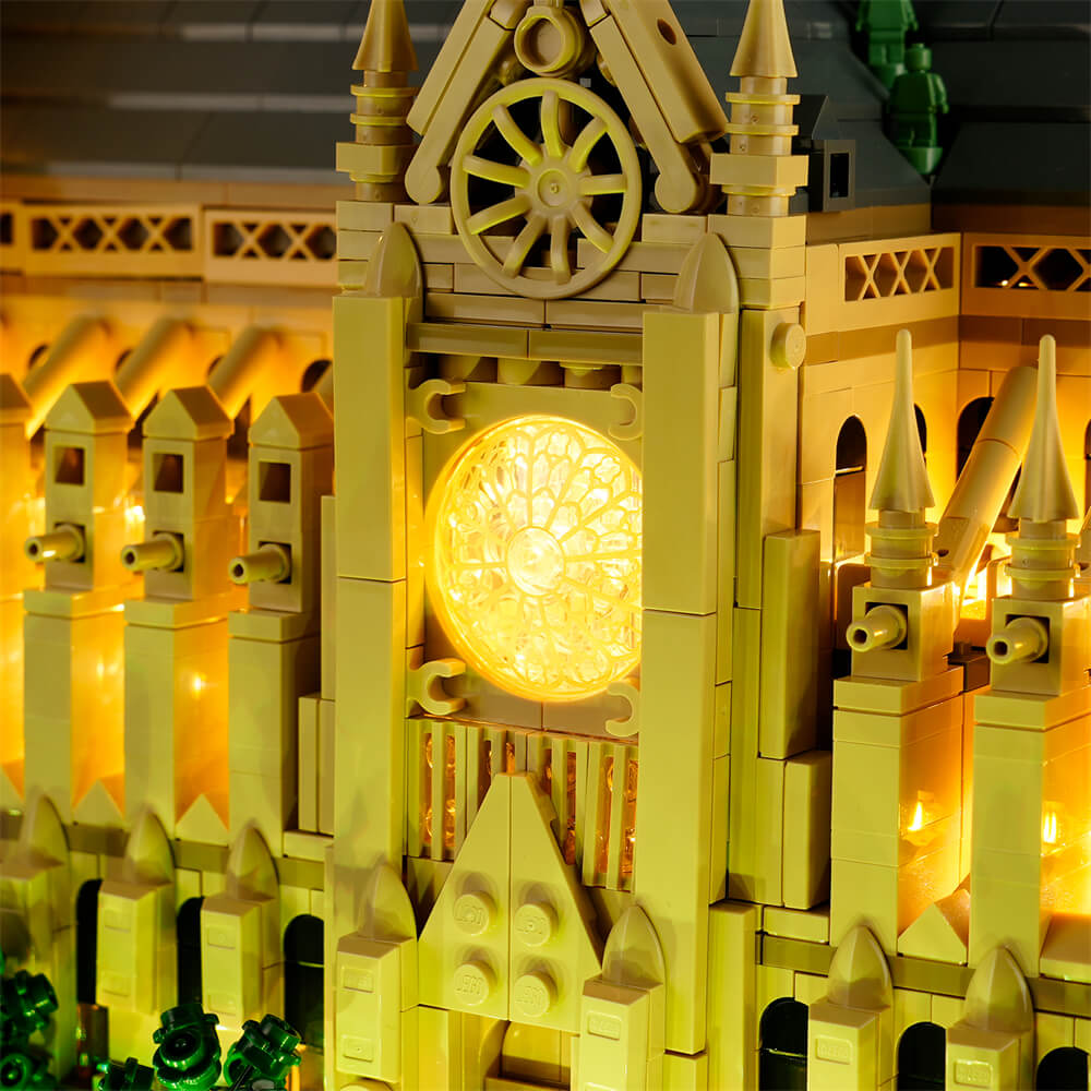 Briksmax 2.0 Light Kit For LEGO Notre-Dame de Paris 21061(Remote Version）-14