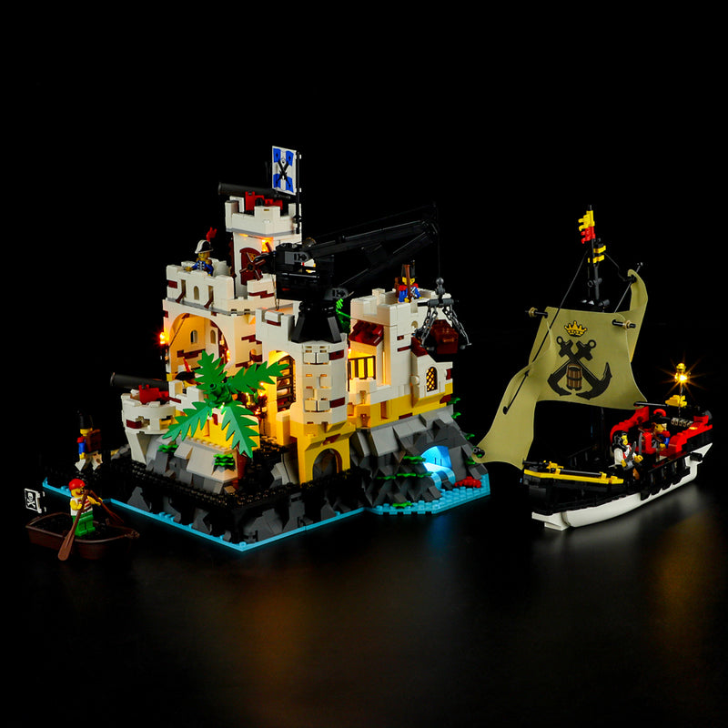 Kits d'éclairage BriksMax pour la forteresse LEGO® Eldorado 10320