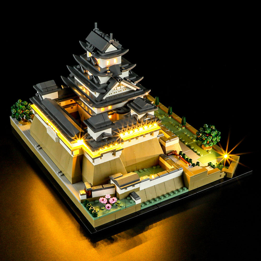 Kit d'éclairage pour le château LEGO Himeji 21060-Briksmax 