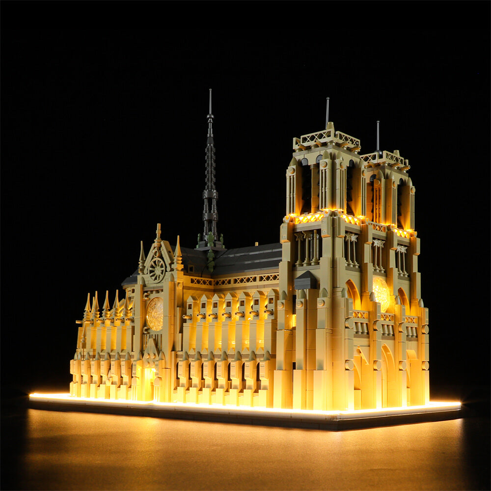 Briksmax Light Kit For LEGO Notre-Dame de Paris 21061-4