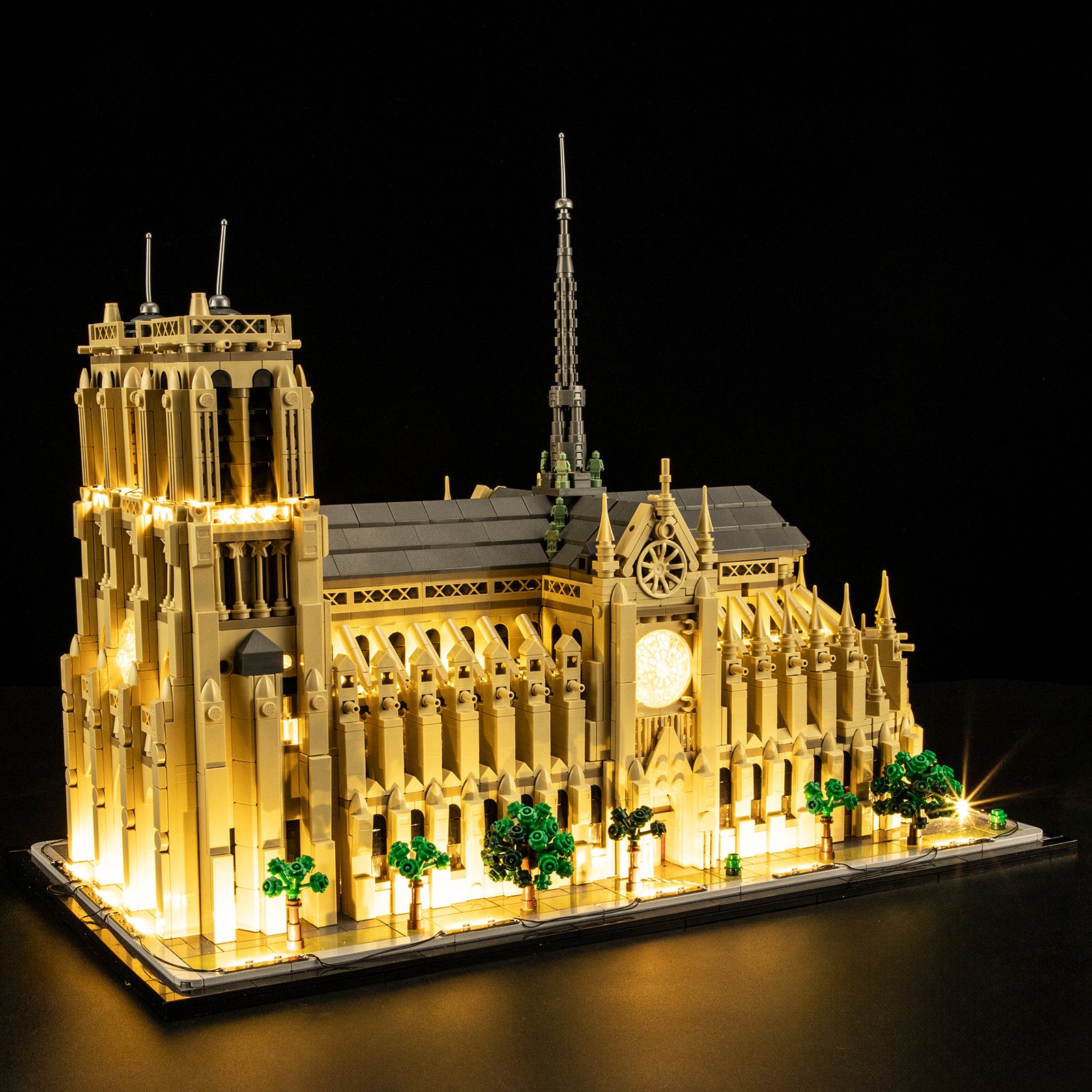 Light Kit for Notre-Dame de Paris 21061-Lightailing(Remote Version)