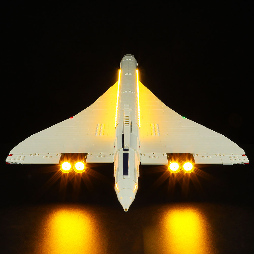 Briksmax Light Kit For LEGO Concorde 10318-2