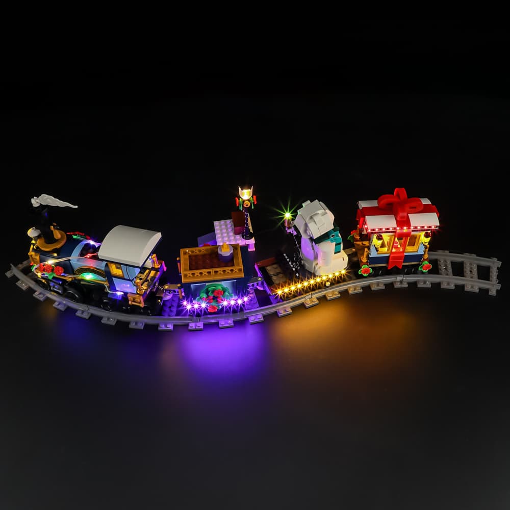 Briksmax 2.0 Light Kit For LEGO Holiday Express Train #10361- 4