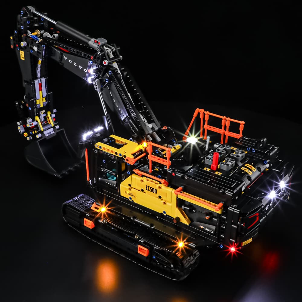Briksmax 2.0 Light Kit For LEGO Volvo EC500 Hybrid Excavator #42215 -5
