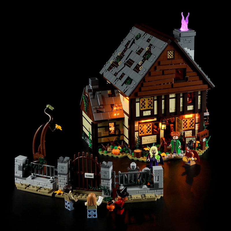 Light Kit For LEGO® Disney Hocus Pocus: The Sanderson Sisters' Cottage 21341