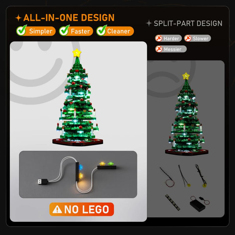 Lightailing Light Kit For Christmas Tree 40573