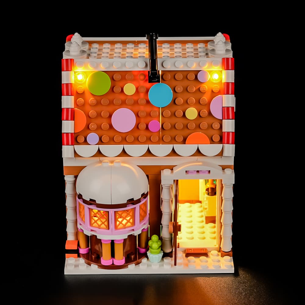 Lightailing Light Kit For LEGO Festive Gingerbread House #40809- 4