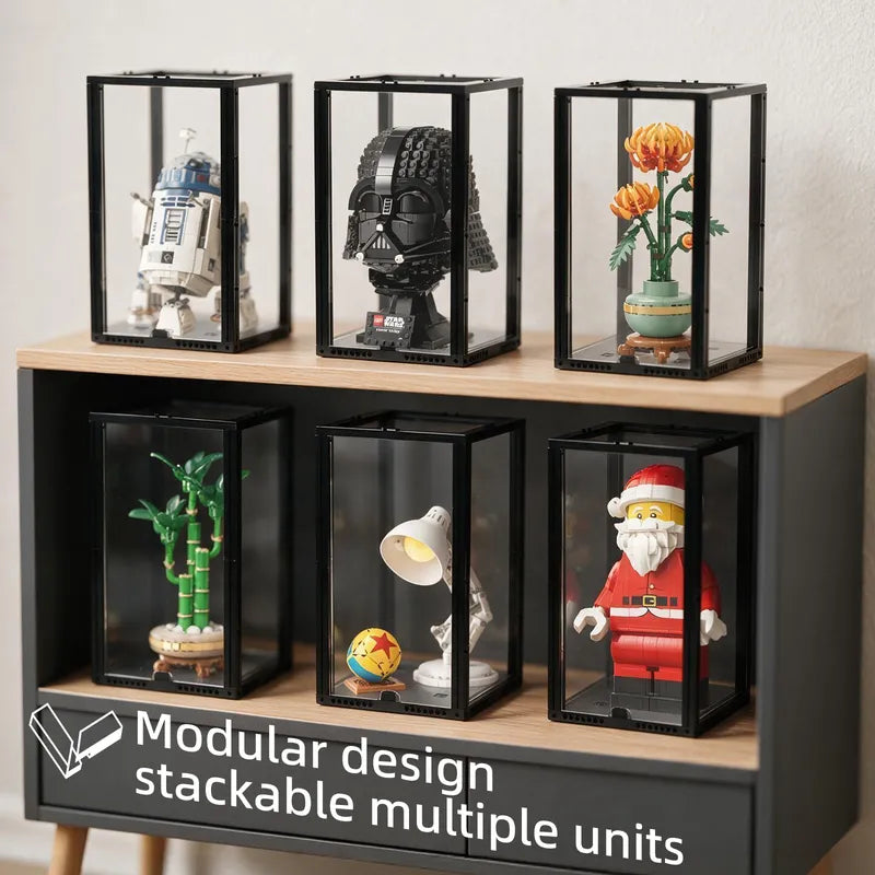 Front-Opening Display Case for LEGO® Models – 19 × 19 × 32 cm | BRIKSMAX