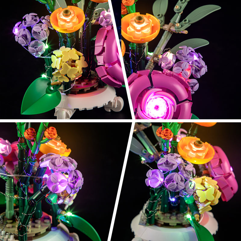 Light Kit For Mixed Flowerpot 40762 -Briksmax
