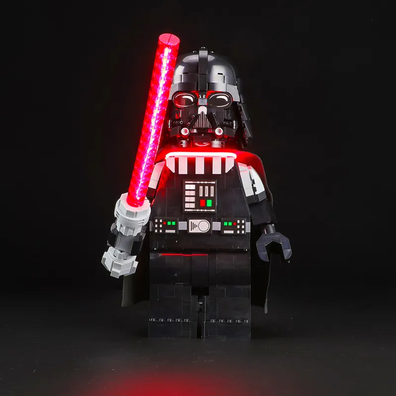 Light kit for Up-Scaled Darth Vader Minifigure 75461 | Lightailing