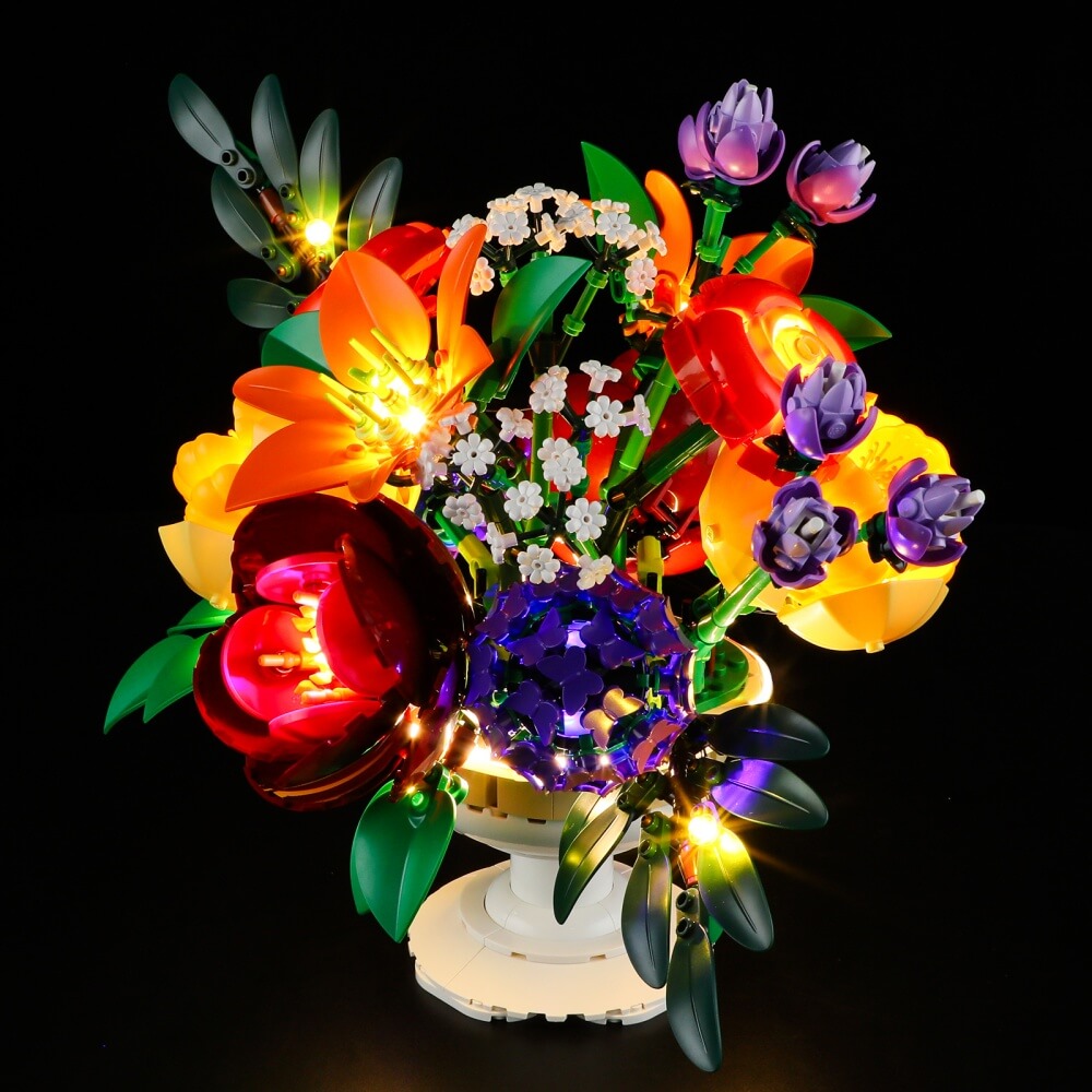 Lightailing Light Kit For LEGO Flower Arrangement 10345-6