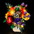 Lightailing Light Kit For LEGO Flower Arrangement 10345-6