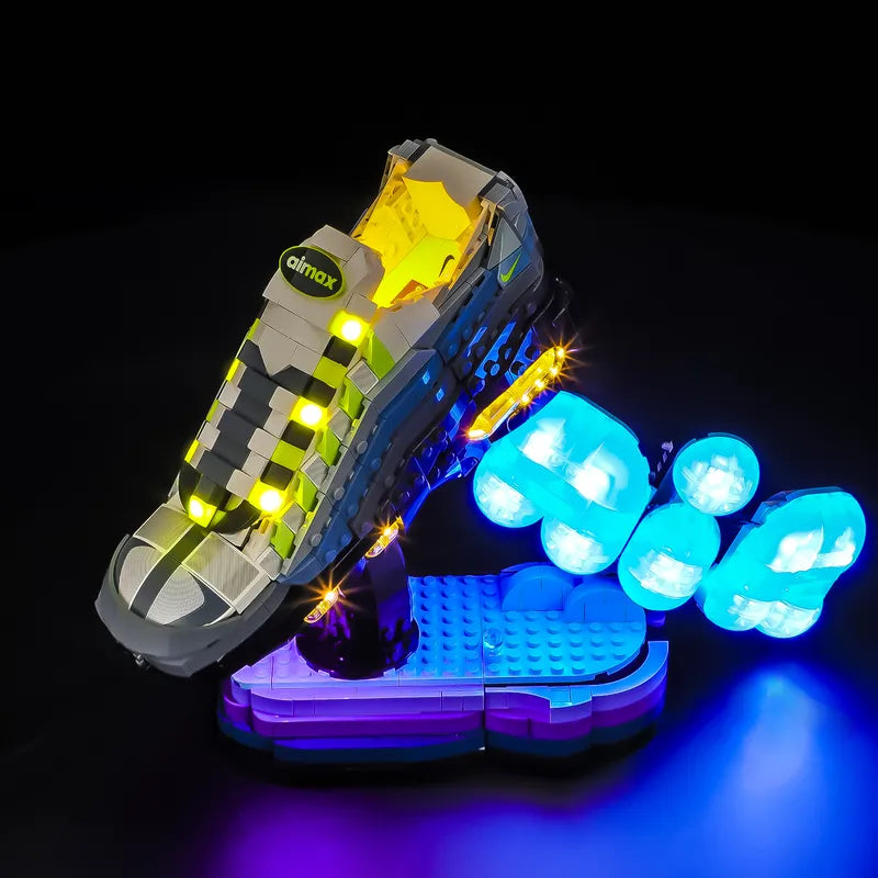 Kit lumière pour Nike Air Max 95 x LEGO Set 43025 - Briksmax 2.0