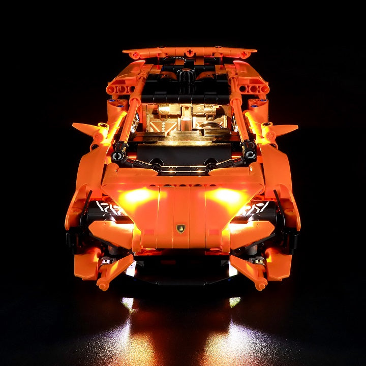Kit d'éclairage pour Lamborghini Huracán Tecnica Orange 42196-Briksmax