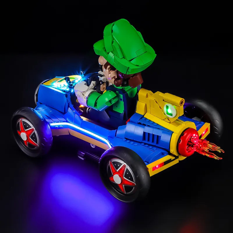 Beleuchtungsset für Mario Kart – Luigi & Mach 8 #72050 - Briksmax 2.0