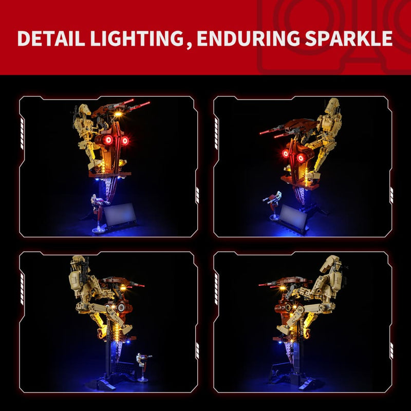 Briksmax Light Kit For Battle Droid with STAP