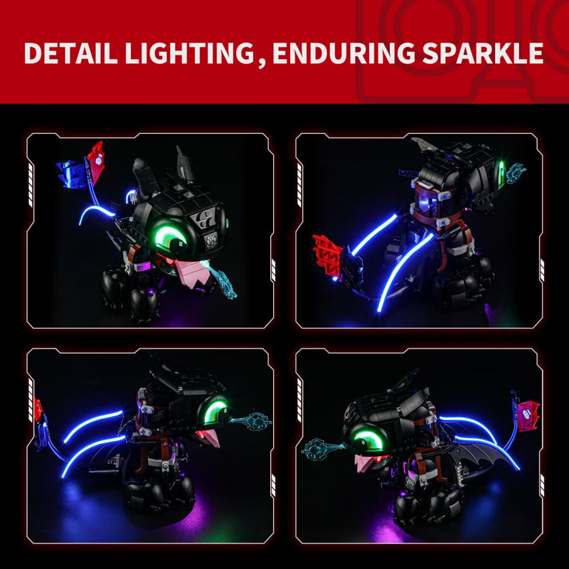 Kit d'éclairage pour Dragons : Krokmou