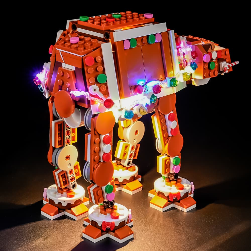 Beleuchtungsset für Gingerbread AT-AT Walker 40806- Lightailing