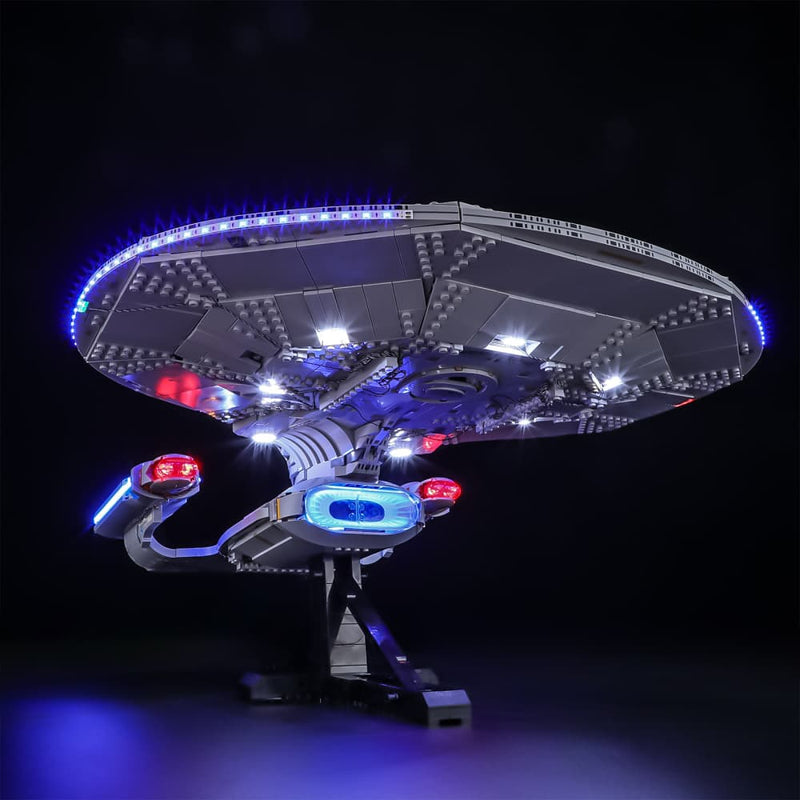 Light Kit for Star Trek: U.S.S. Enterprise NCC-1701-D 10356 - Briksmax【Not Final Price｜Coming Soon】