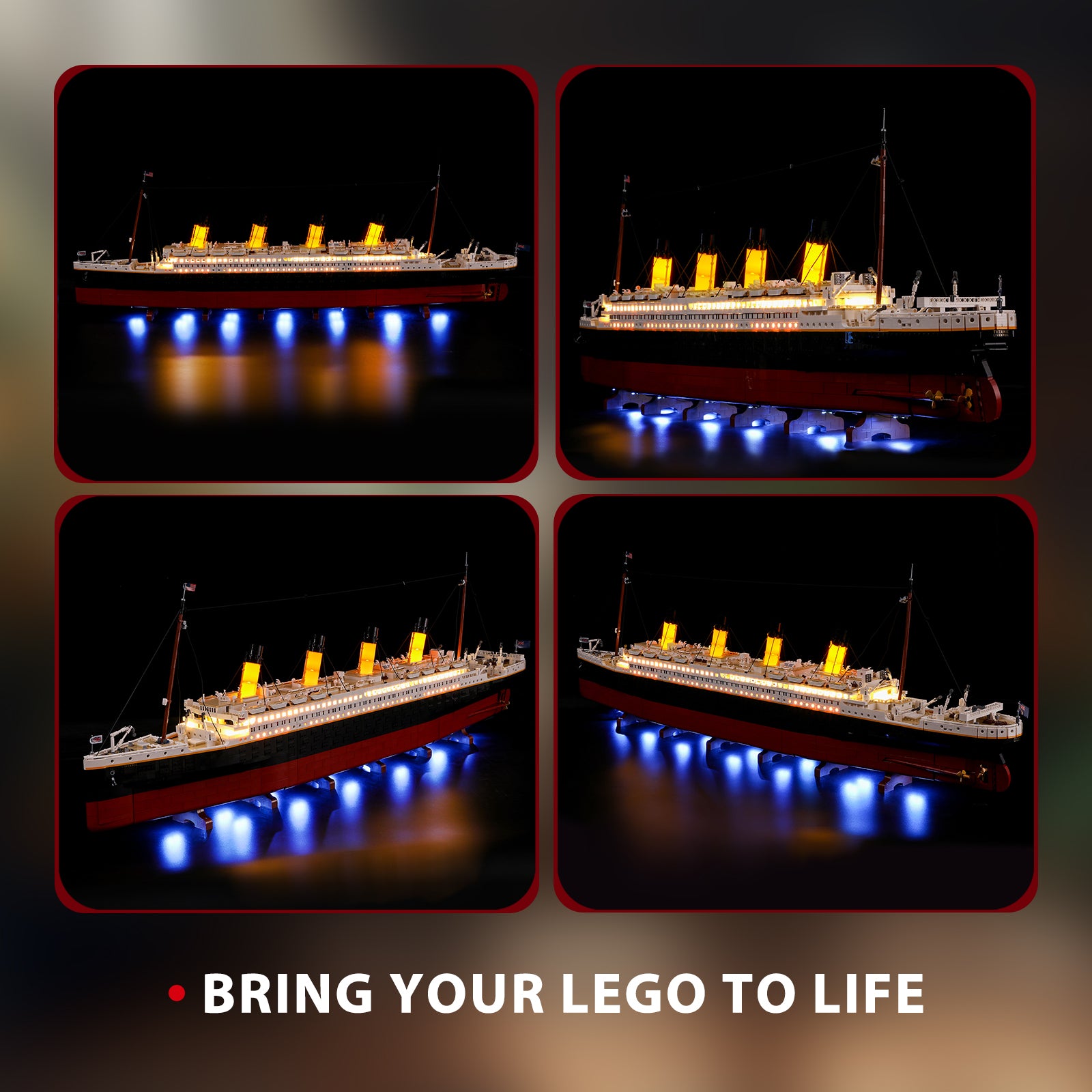 Light Kit for Titanic 10294-Briksmax