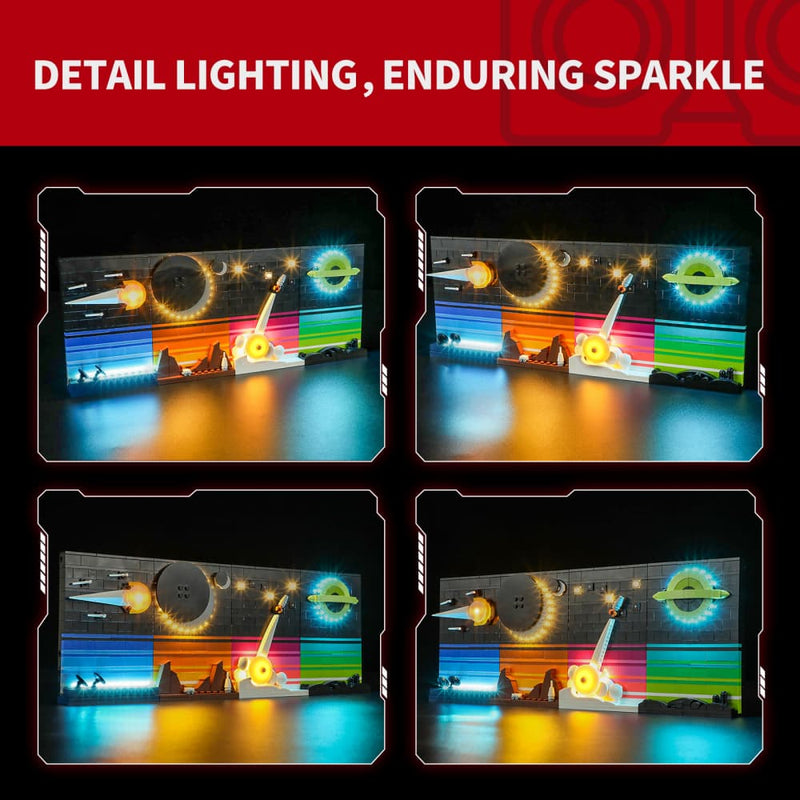 Beleuchtungsset für Tales of the Space Age 21340-BriksMax 