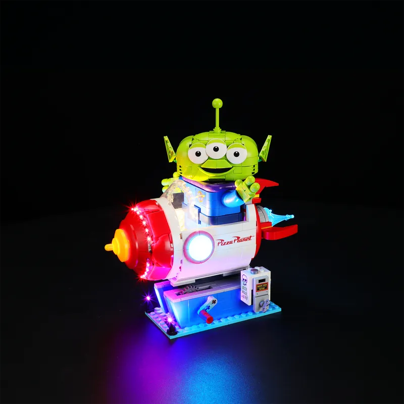 Light Kit for Alien with Pizza Planet Rocket Ride 43307-Lightailing