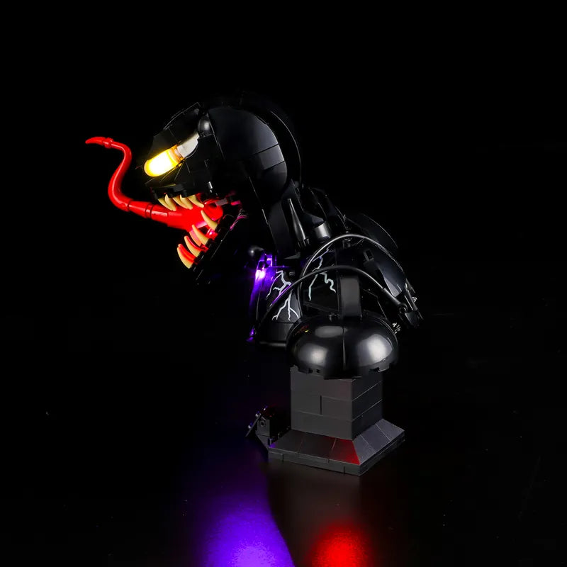 Light kit for Venom Bust 76356 | Briksmax 2.0
