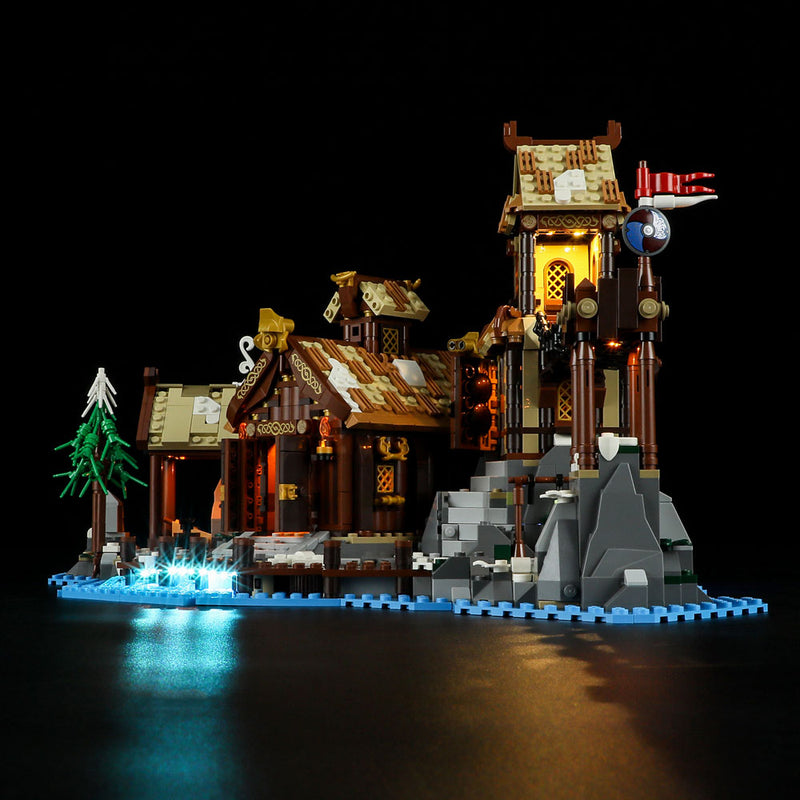 Lightailing Light Kit For LEGO® Viking Village 21343