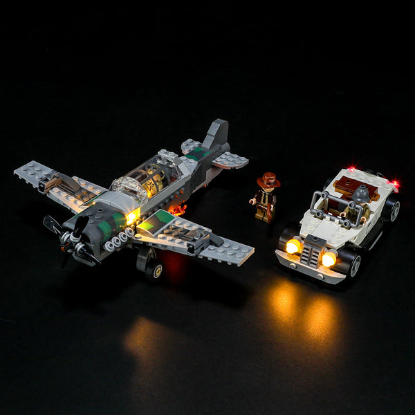 Briksmax Light Kit für LEGO Fighter Plane Chase 77012