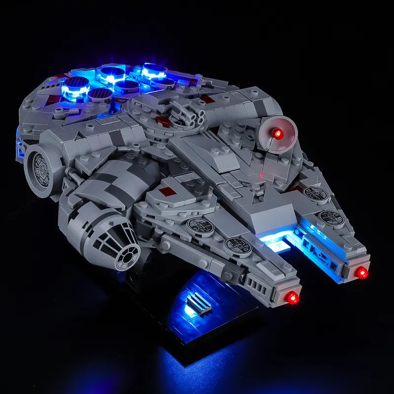 Beleuchtungsset für Millennium Falcon 75375-Briksmax 2.0 (Wellen-Sensor-Steuerung)