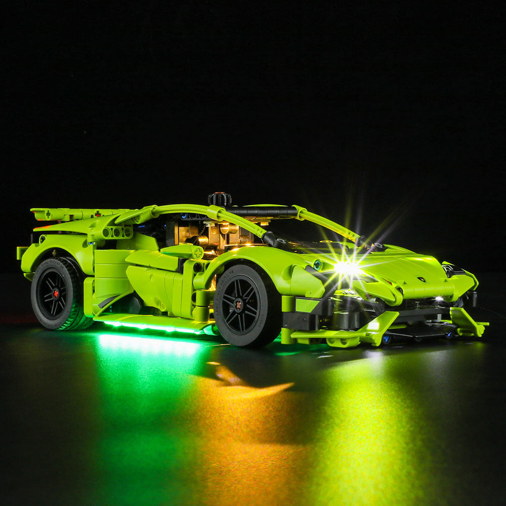 Kit d'éclairage pour LEGO Lamborghini Huracán Tecnica 42161-BriksMax