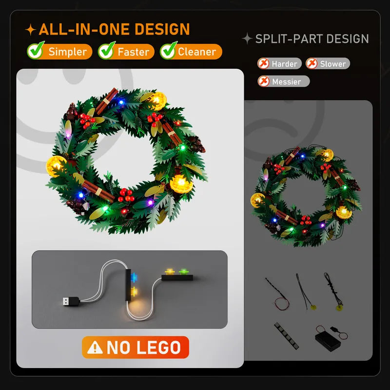Light Kit For Wreath 10340-Lightailing