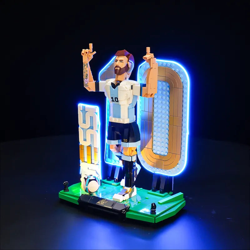Lichter-Set für Lionel Messi – Fußball-Legende 43015 – Briksmax 2.0