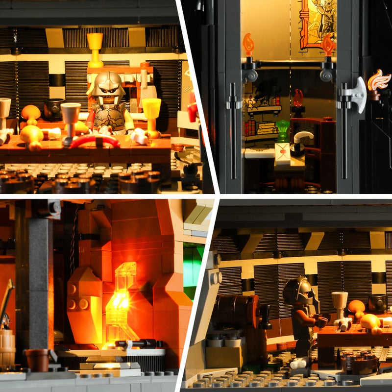 Lichtset für Der Herr der Ringe: Barad-dur 10333-Briksmax