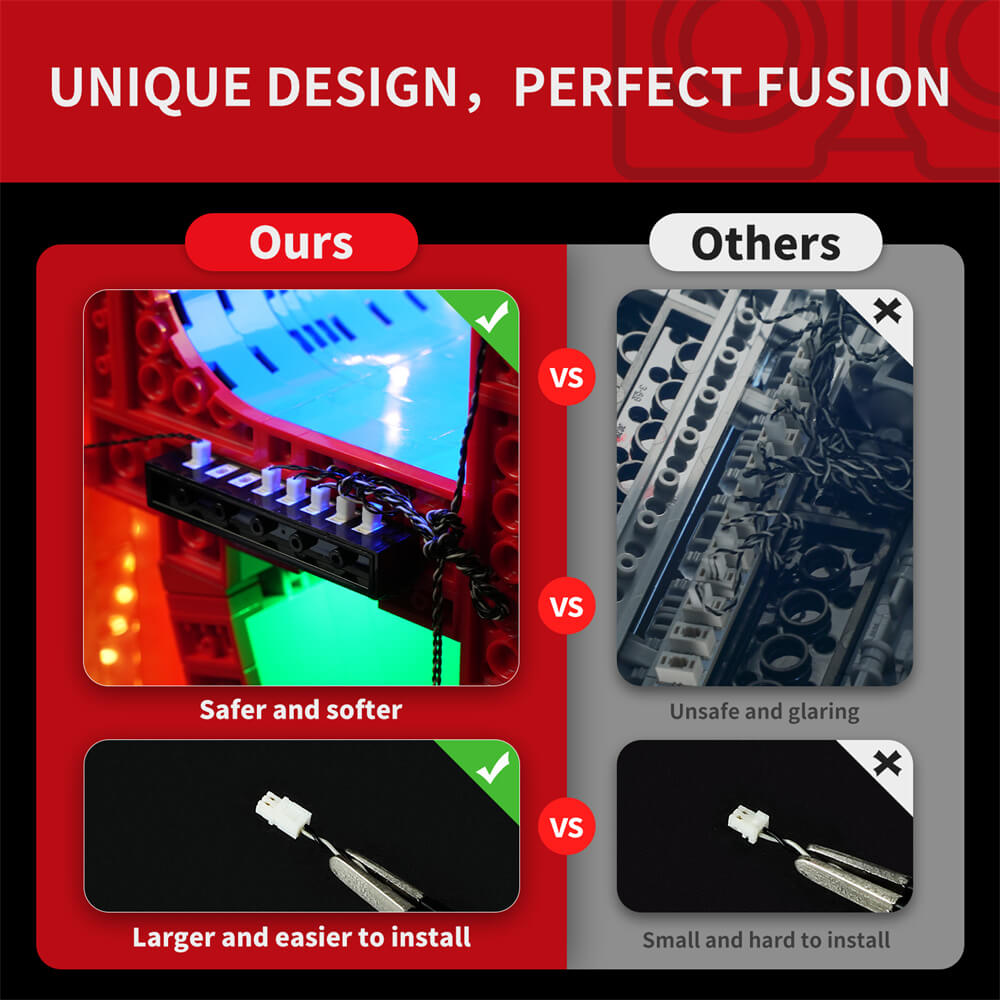 Light Kit for LOVE 31214 - Briksmax 2.0