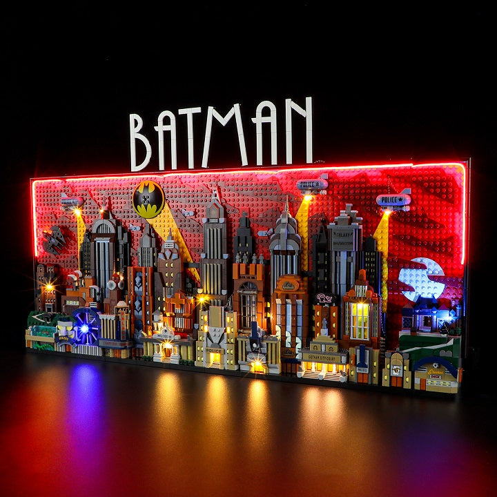 Kit d'éclairage pour Batman : la série animée Gotham City 76271-Briksmax